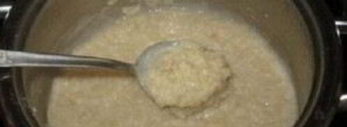 овсяная каша на молоке. Шаг 2