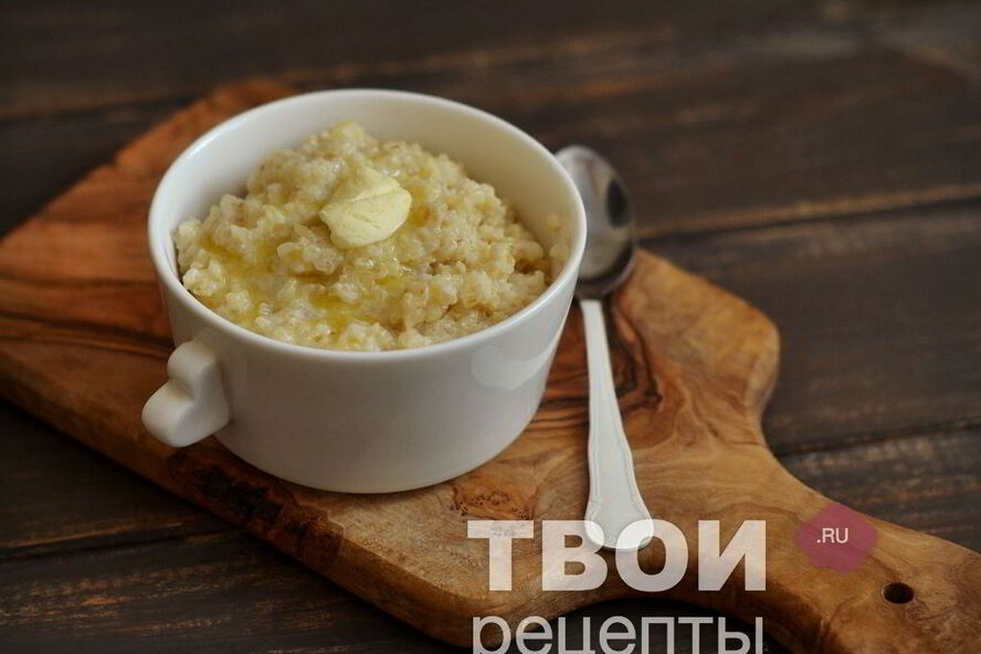 Рецепт пшеничная каша на молоке