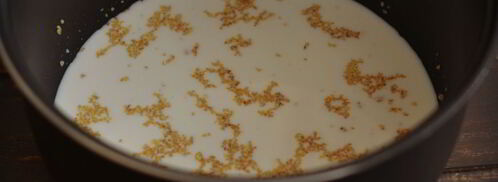 пшеничная каша на молоке. Шаг 3