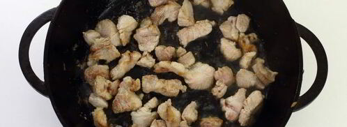 пшеничная каша с мясом. Шаг 6