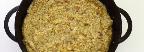 пшеничная каша с мясом. Шаг 11