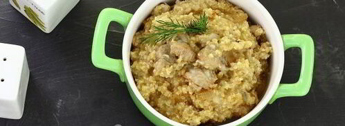 пшеничная каша с мясом. Шаг 12