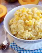 Пшенная молочная каша с тыквой