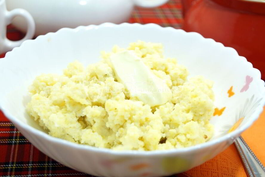 Рецепт пшенная каша на молоке