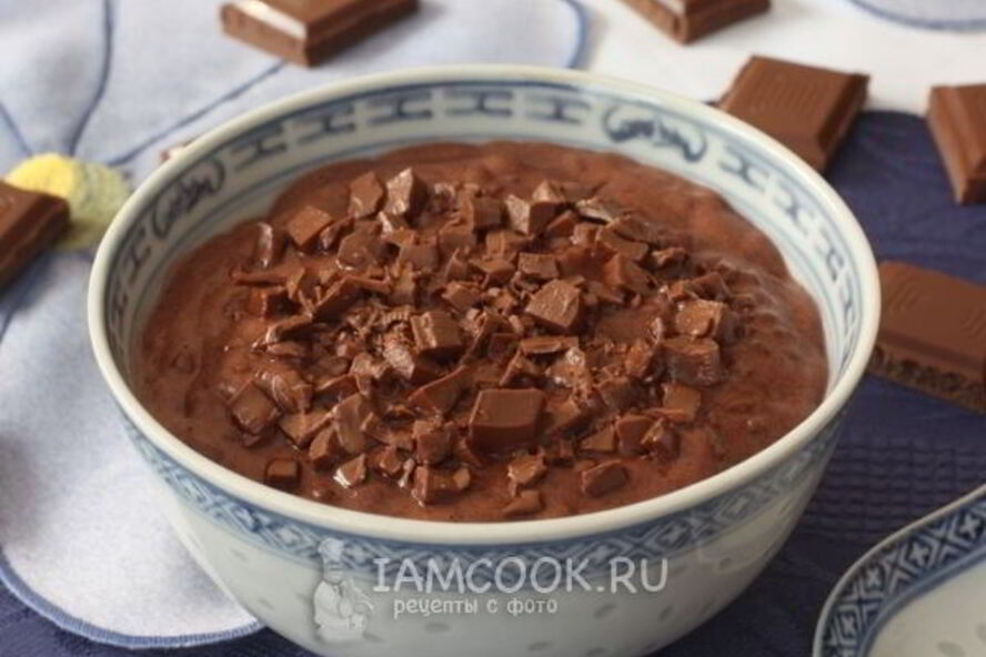 Рецепт шоколадная рисовая каша