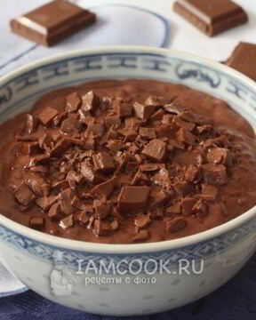 Шоколадная рисовая каша