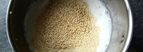 сладкая каша из киноа. Шаг 2