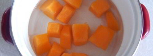 тыквенная каша на молоке. Шаг 3