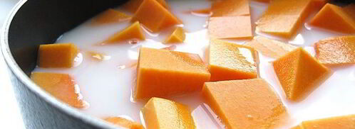 тыквенная каша с изюмом и корицей. Шаг 3