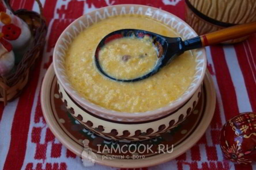 Рецепт тыквенная каша с пшеном