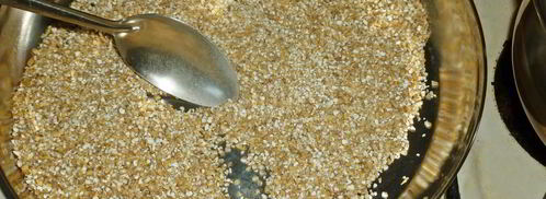 ячневая каша на воде рассыпчатая. Шаг 4