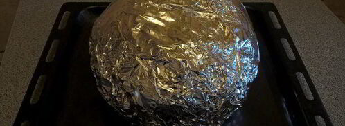 запеченная каша в тыкве с фруктами райское наслаждение. Шаг 3