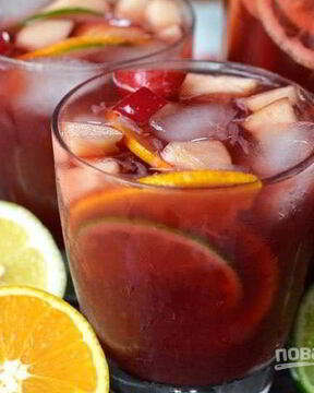 Безалкогольный коктейль с соком