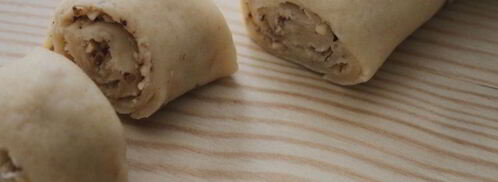 булочки с грецким орехом и сахарным сиропом. Шаг 5