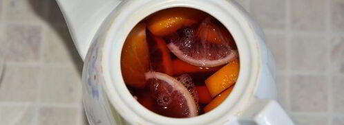 чай горячий цитрус. Шаг 3