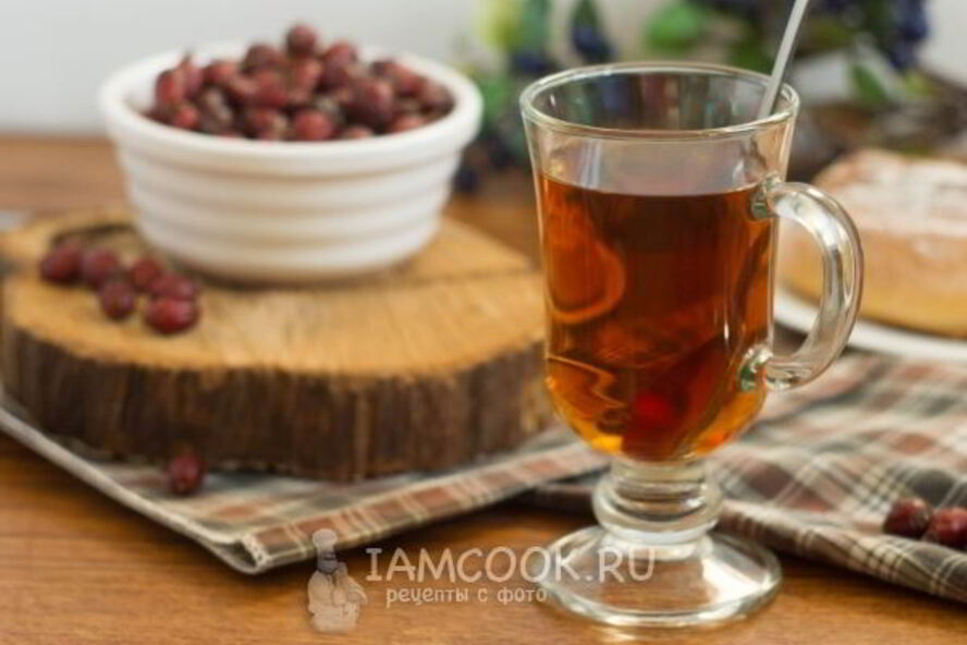 Рецепт чай из шиповника