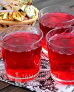 Чай каркаде с имбирем