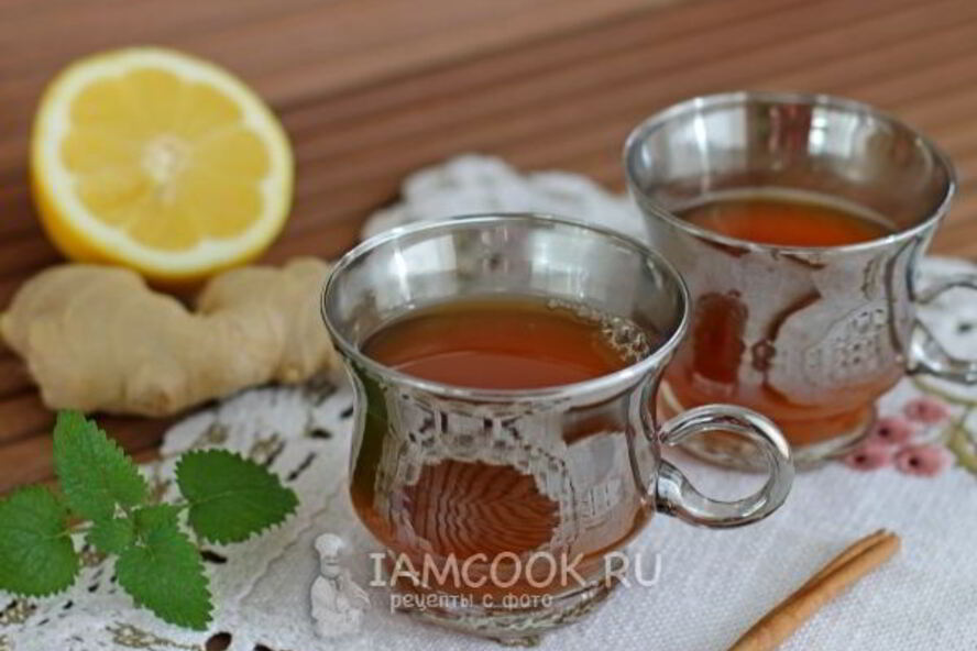 Рецепт чай с имбирем