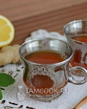 Чай с имбирем