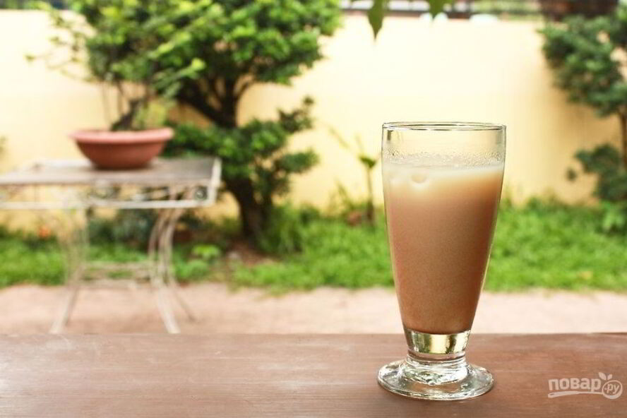 Рецепт чай со сгущенкой