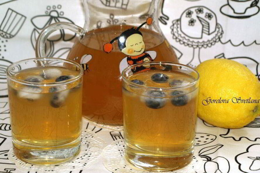 Рецепт чайный лимонад
