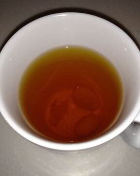 Черный чай с шафраном и кумкватом