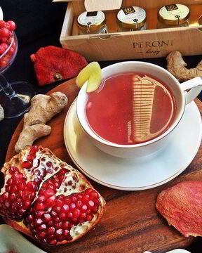 Имбирно-гранатовый чай