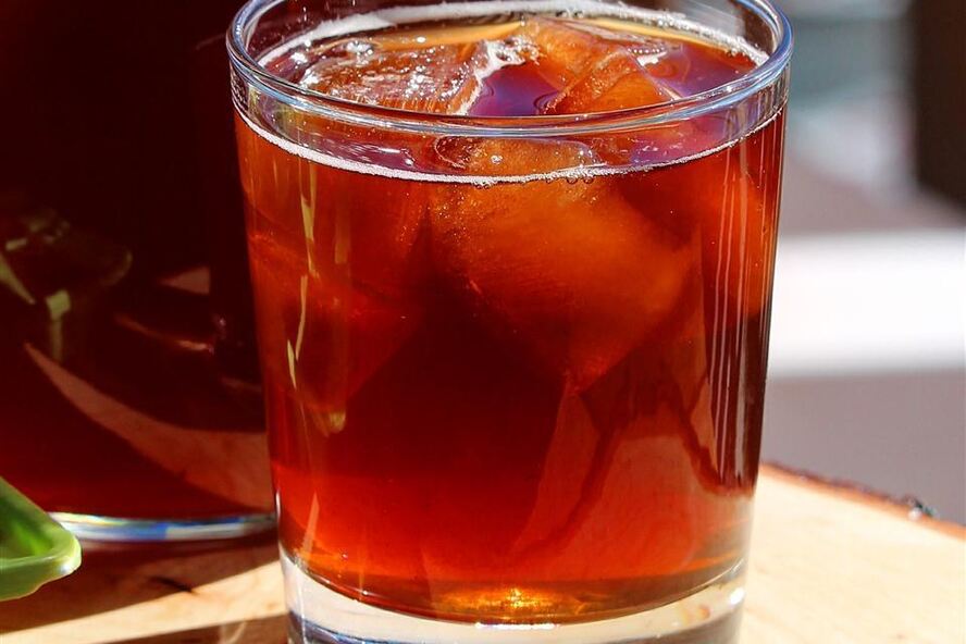 Рецепт холодный чай с лимоном