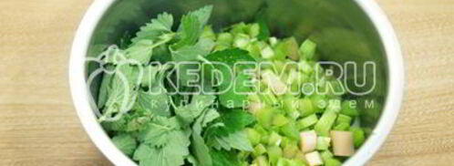 холодный чай с ревенем. Шаг 5