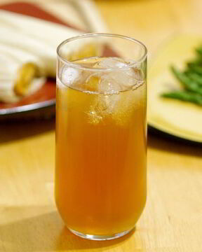 Холодный лимонный чай