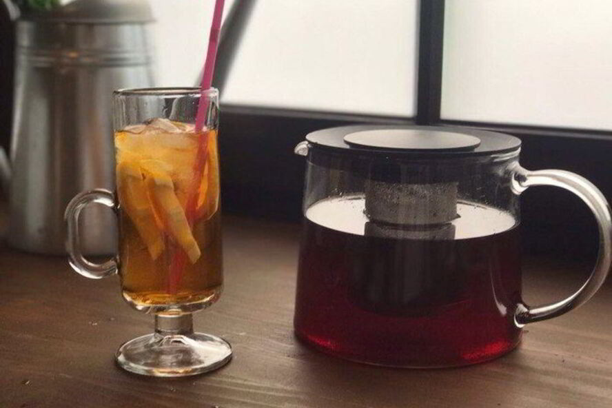 Рецепт холодный мятный чай с лаймом