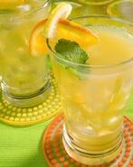 Летний мятно-апельсиновый чай