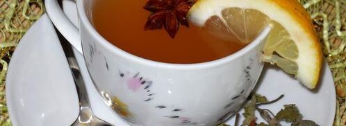 лимонно-мятный чай живая вода. Шаг 9