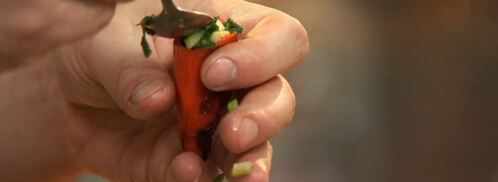 рыба святого петра с чайным соусом бергамот. Шаг 4