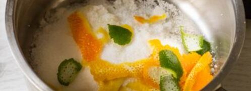 цитрусовый ледяной чай. Шаг 9