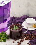 Витаминный чай с черной смородиной и шиповником