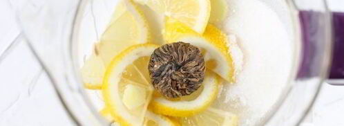 зеленый чай с имбирем и лимоном. Шаг 6