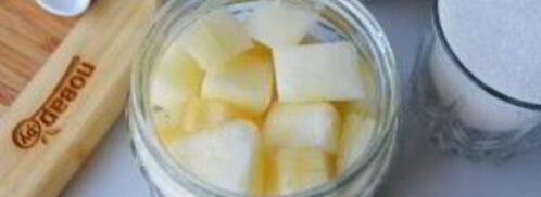 дыня в сиропе без стерилизации. Шаг 3