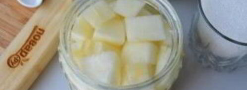 дыня в сиропе без стерилизации. Шаг 4