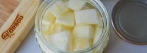 дыня в сиропе без стерилизации. Шаг 5