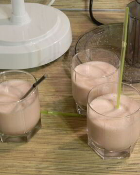 Густой коктейль с мороженым