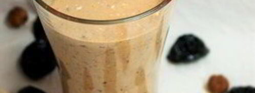 кефирный коктейль с отрубями и черносливом. Шаг 9