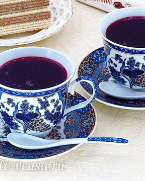 Кисель из черники