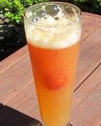 Клубничный замороженный напиток