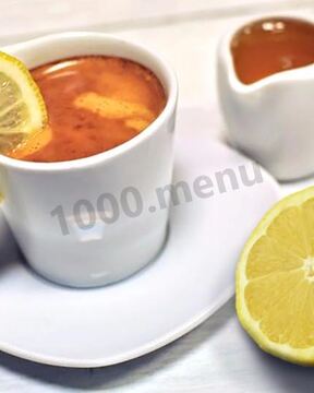 Кофе с лимоном и медом