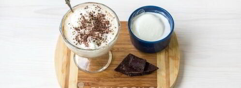 кофе с мороженым. Шаг 8