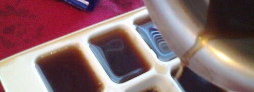 лед и кофе. Шаг 2