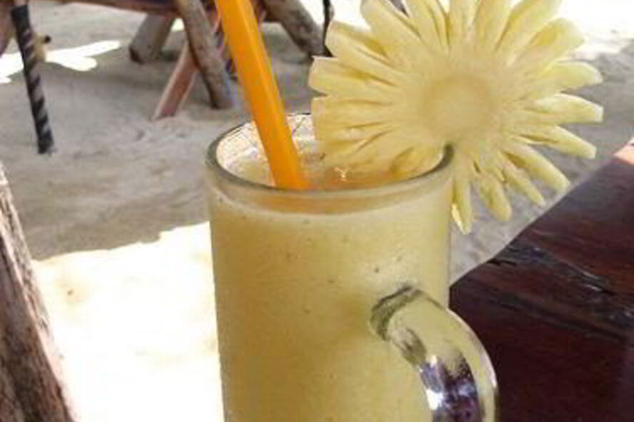 Рецепт коктейль ананасовый шейк