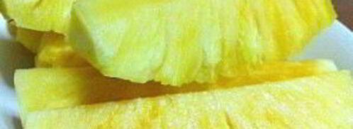 коктейль ананасовый шейк. Шаг 2