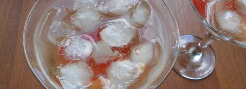 коктейль клубничный marengo. Шаг 3